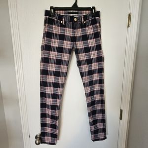 Juicy Couture Plaid Skinny Pants